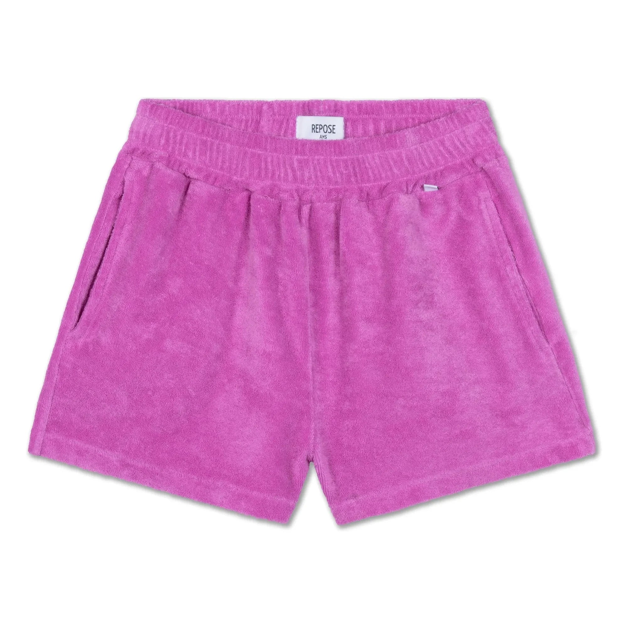 Repose AMS - Organic Cotton Towel Shorts | Pink