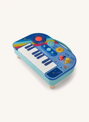 Moulin Roty - Synthesizer Piano - Puce & Pilou | Blue