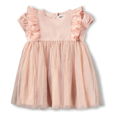 Molo - Cheyanne Ruffled Dress | Light Pink