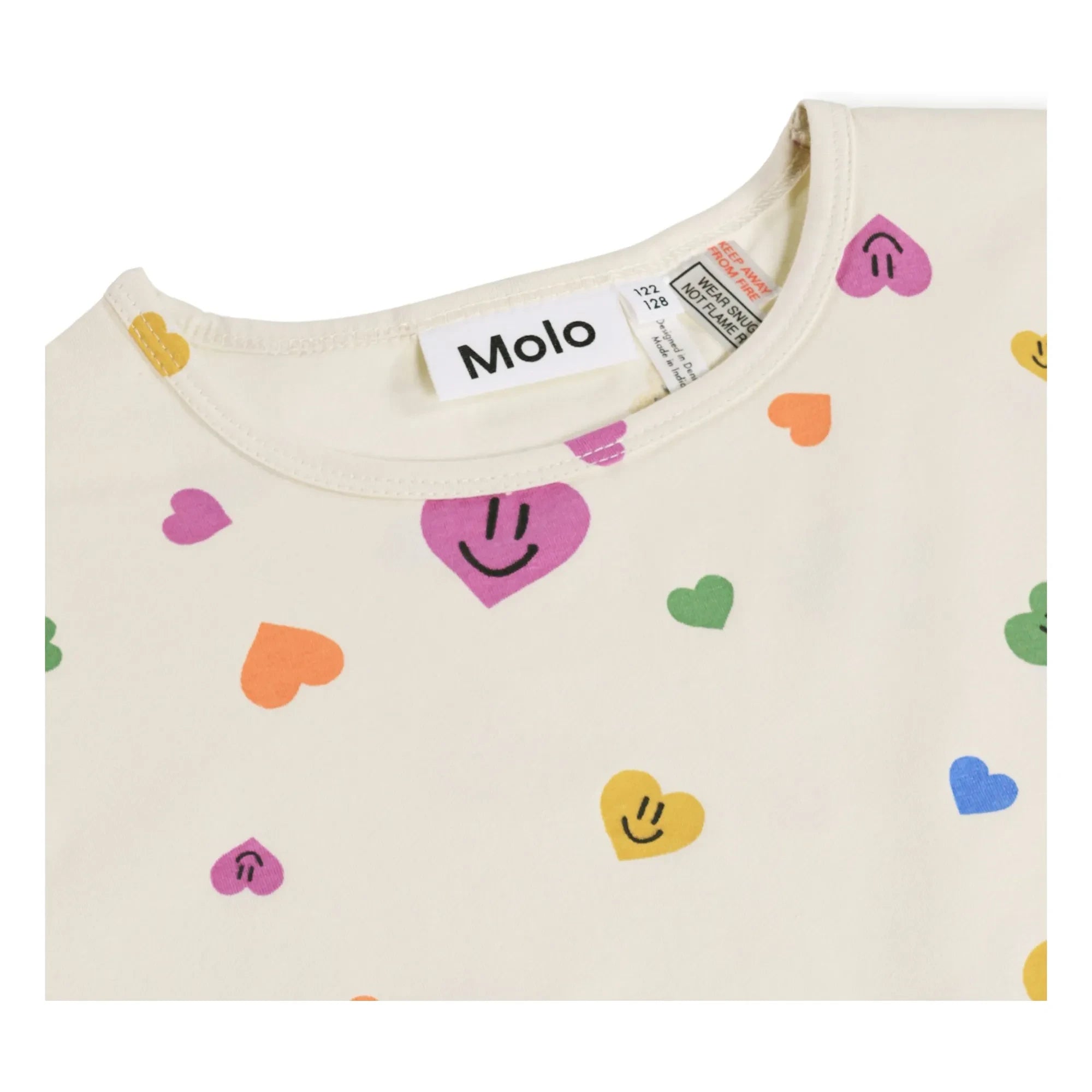 Molo - Luvis Organic Cotton Pajama Shorts | Off-white