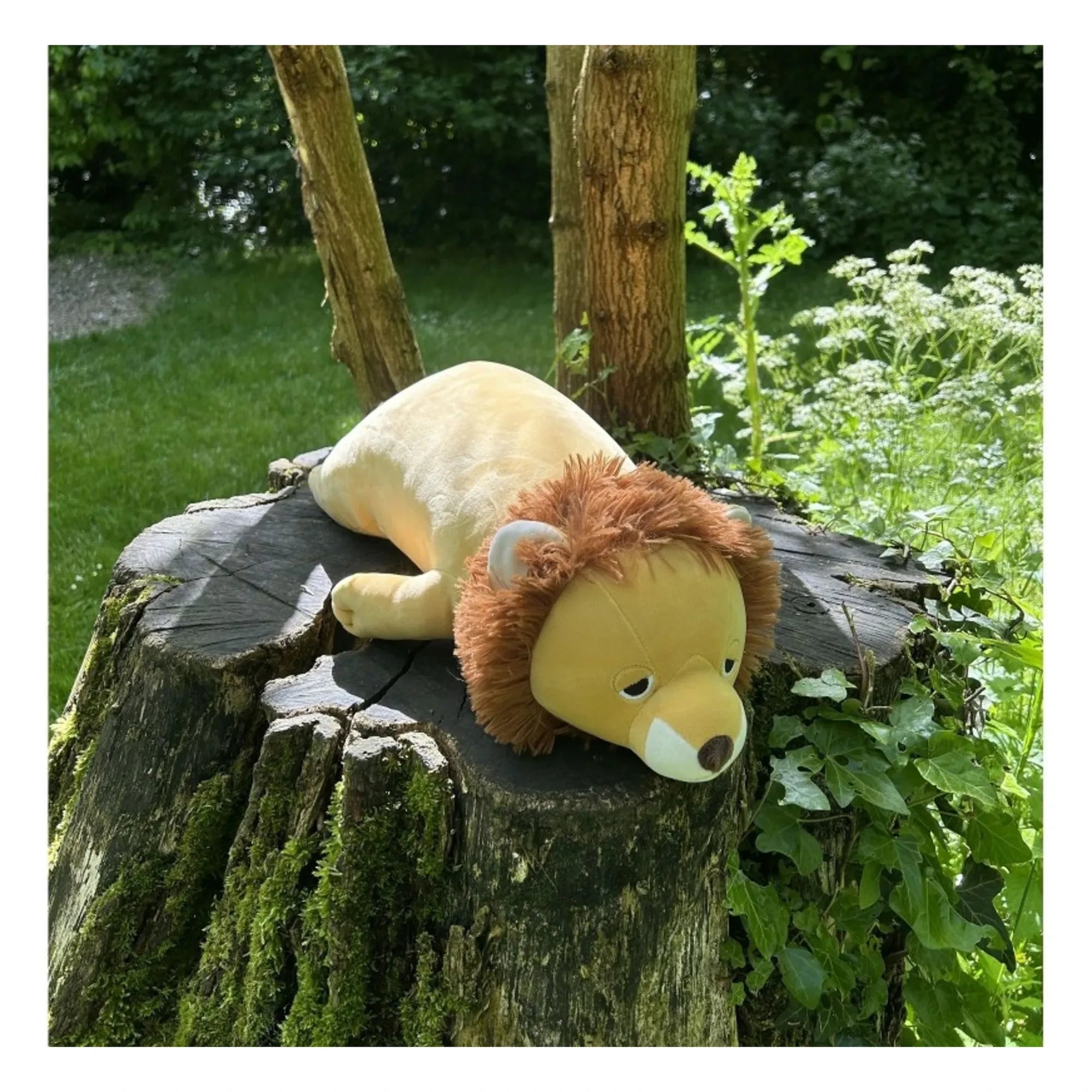 Nemu Nemu - Leon Lion Plush | Camel