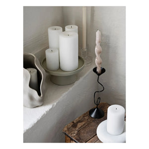 Broste Copenhagen - Selma Candle Holder | Black