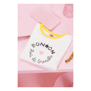 Bonton - Napo Contrast T-shirt | Cream