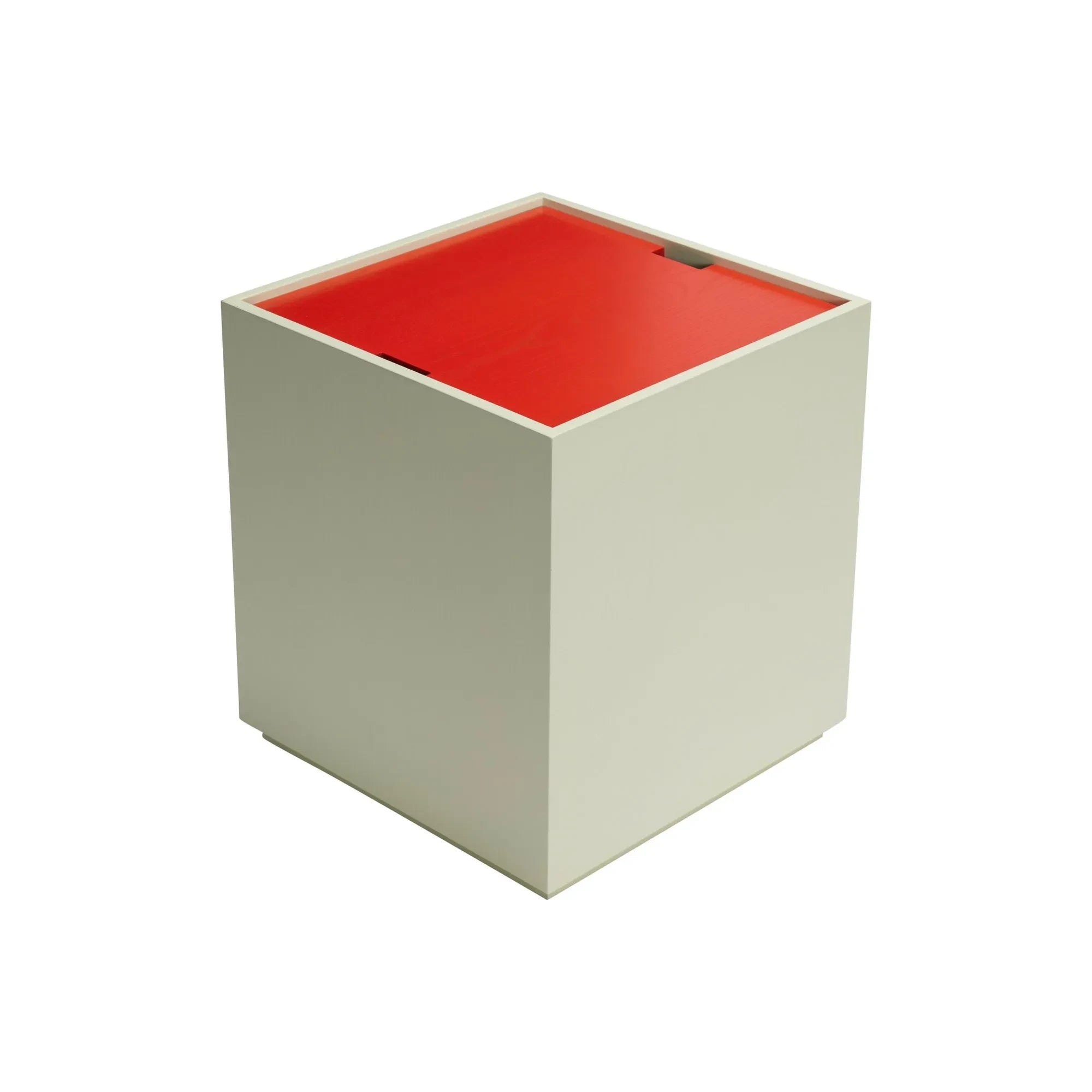 Hübsch - Vault Side Table | Red