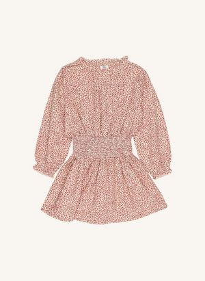 Búho - Büzgülü Smock Elbise | Bordo