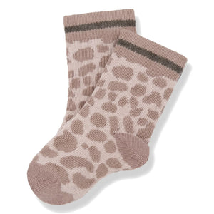 1+ in the family - Trieste Leopar Çorap | Nude