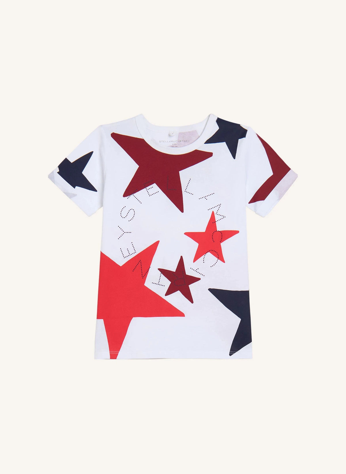 Stella McCartney Kids - Stella Etoiles organic cotton T-Shirt | White