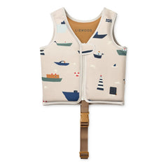 Liewood - Dove swimming vest | Sailing/Sandy
