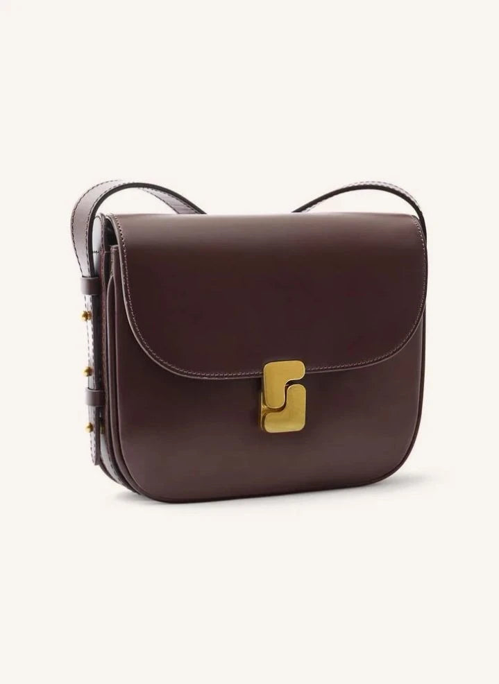 Soeur - Bellissima Mini Leather Bag | Chocolate