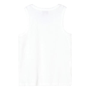 Finger in the nose - Chopper Ribbed Tank Top | White