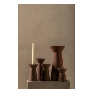 Serax - Stoneware Vase Marie-Ann 02, Marie Michielssen | Brick Red