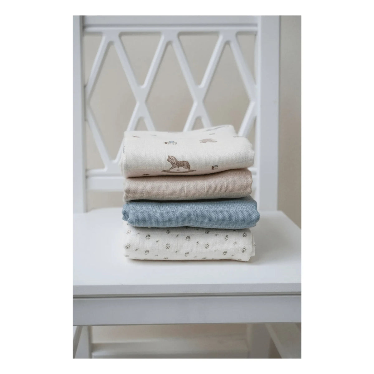 Cam Cam - Vintage Toys Baby Diapers - 3-Pack | Beige
