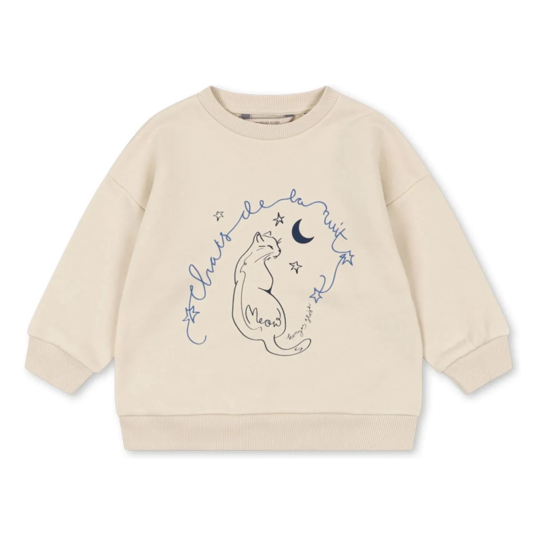 Konges Sløjd - Lou Chat Organic Cotton Sweatshirt | Cream