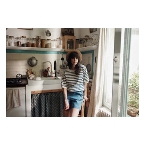 Emile et Ida - Sailor Striped Organic Cotton Sweatshirt | Navy Blue