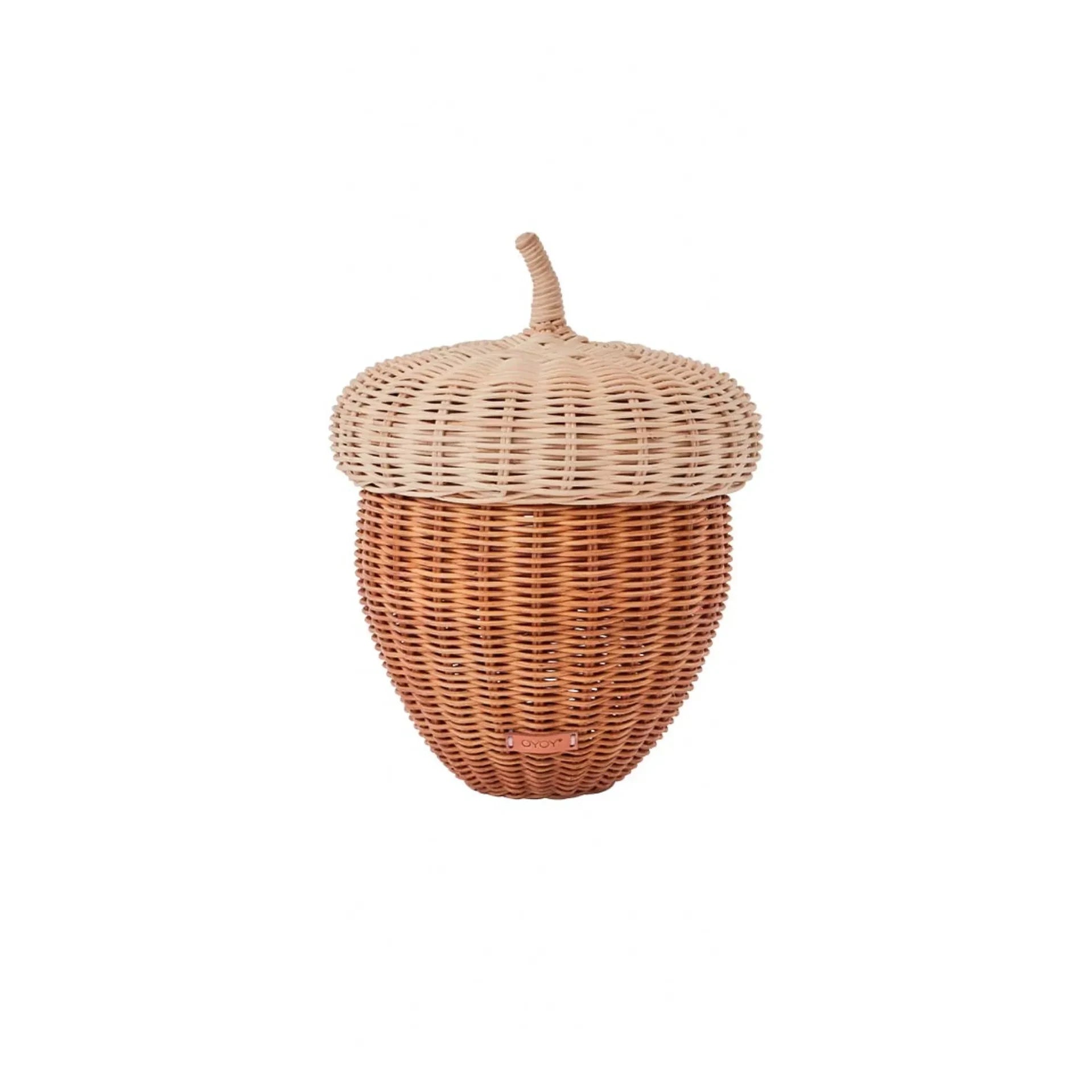 Oyoy Mini - Wicker Acorn Storage Basket