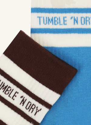 Tumble N'Dry - 2 Pair Sock Set | Turquoise