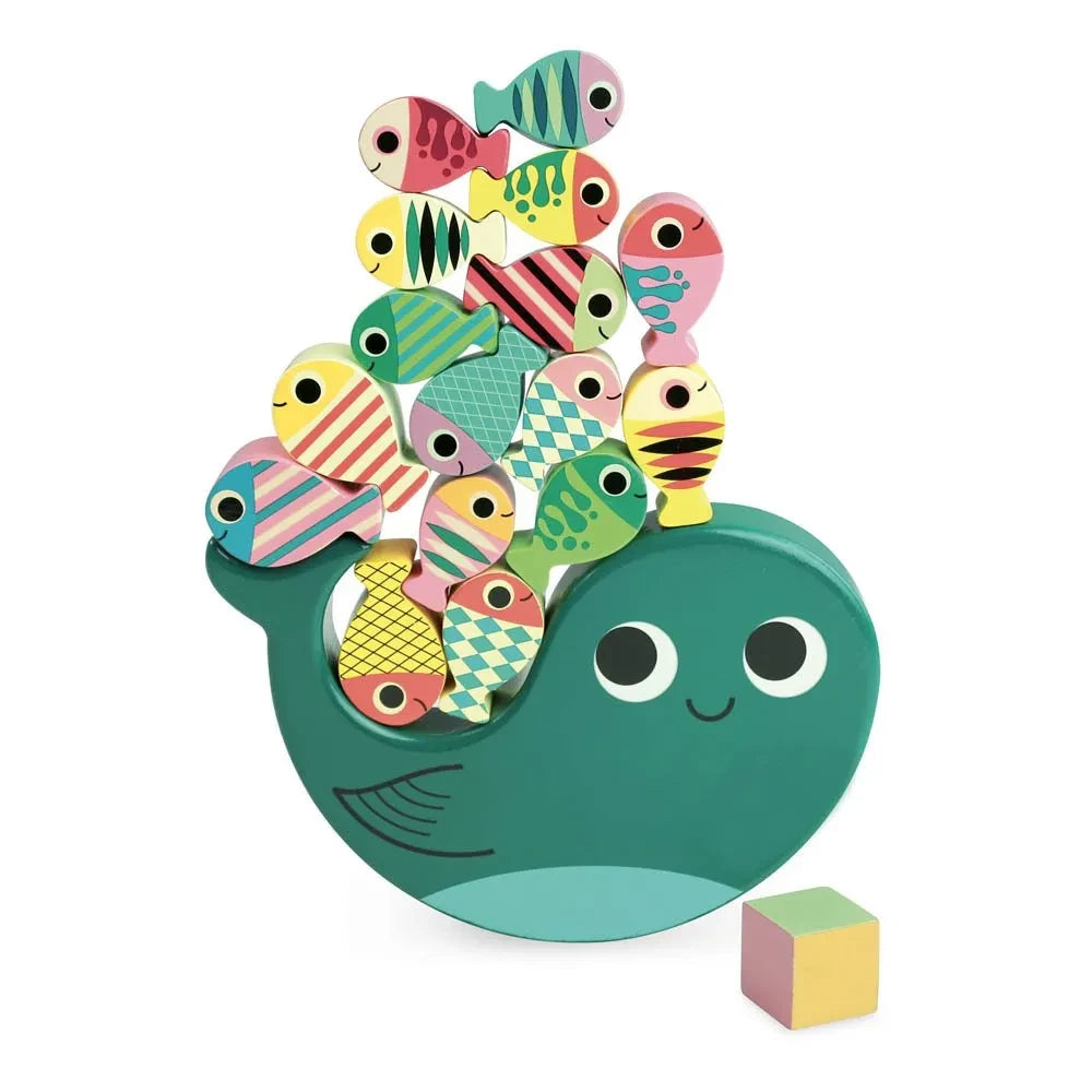 Vilac - Whaly Balance Game | Green
