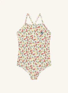 The Animals Observatory - Flower One-Piece Swimsuit | Ecru