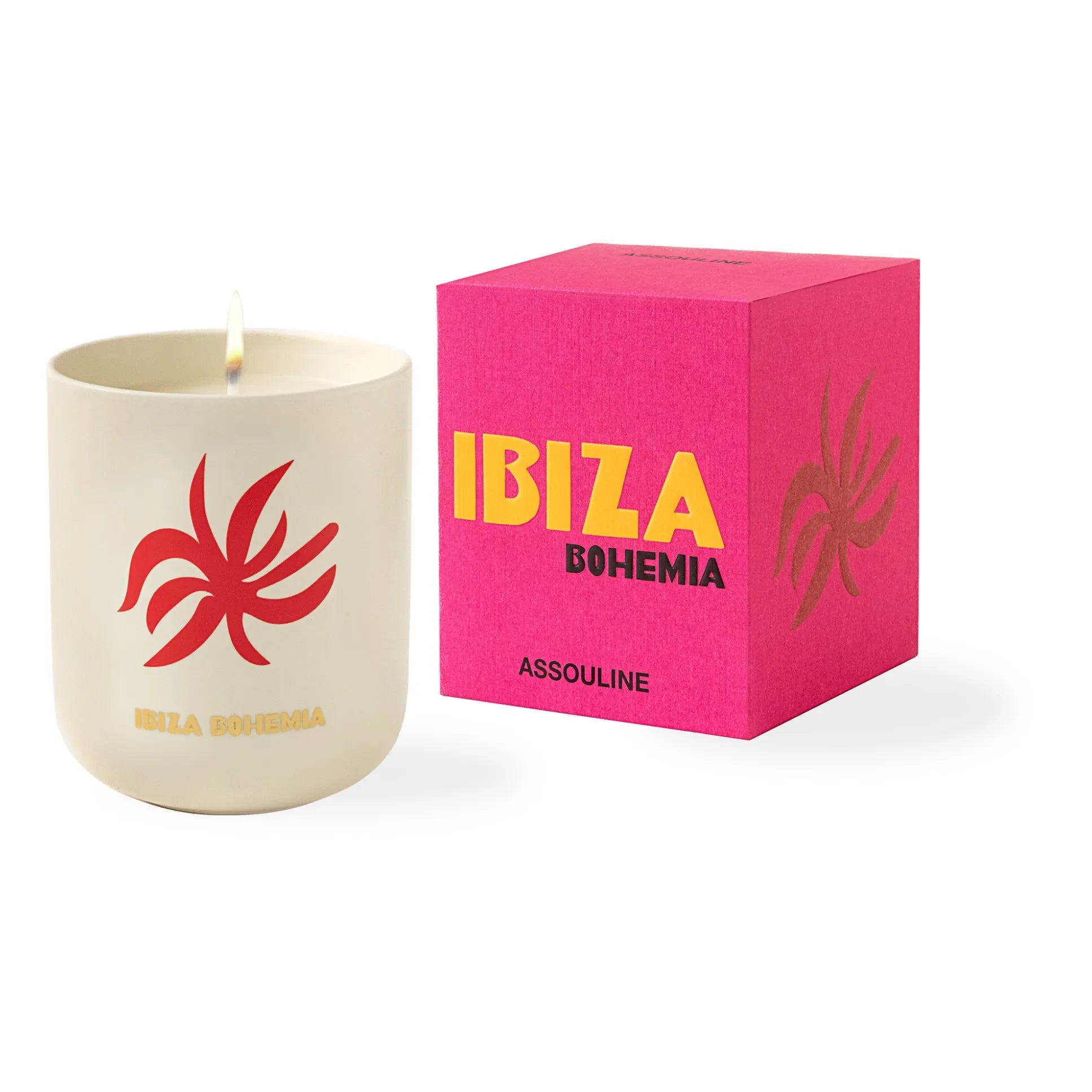 Assouline - Ceramic Ibiza Bohemia candle | Pink