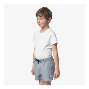 K-way - Hazel Beach Striped Swim Shorts | Dark Blue