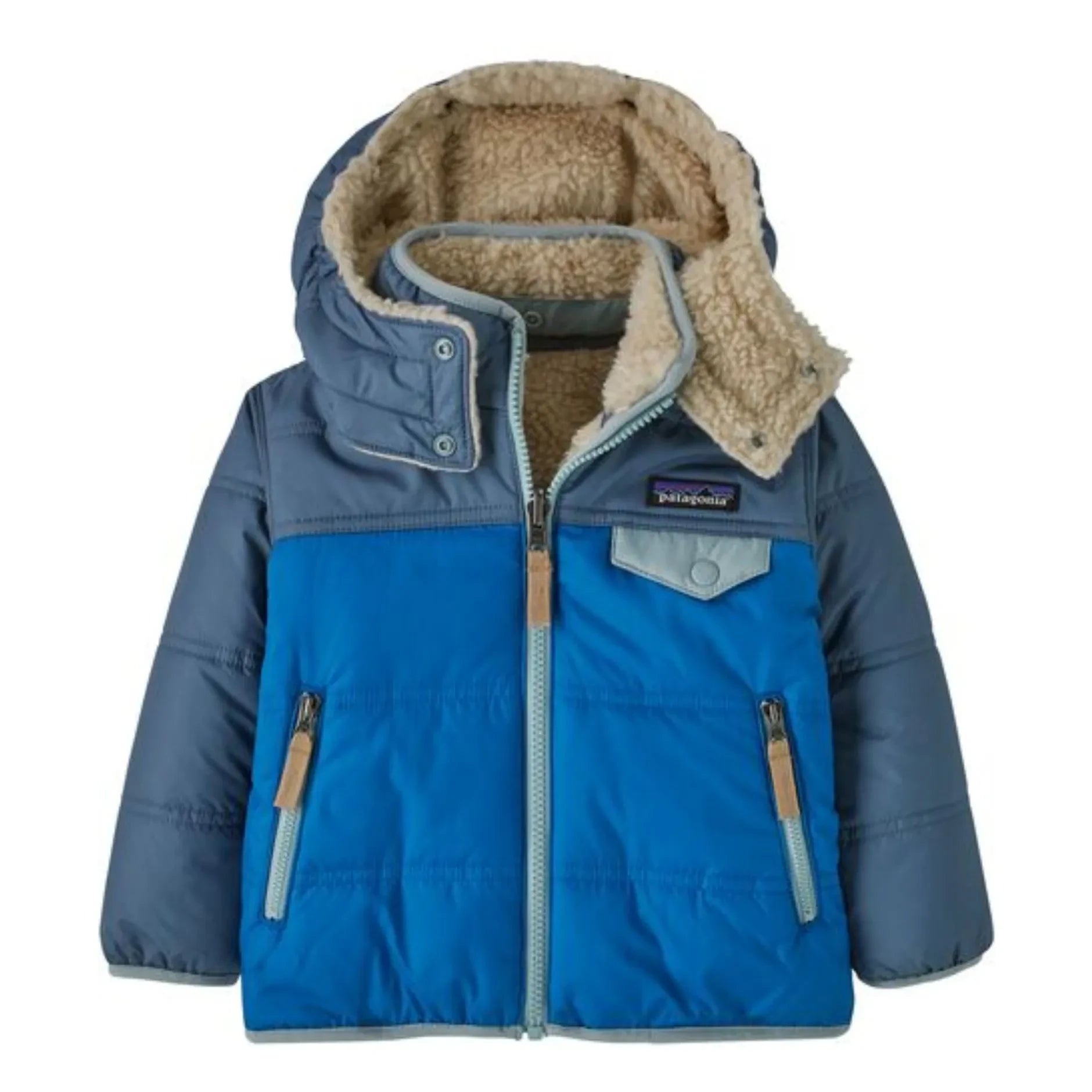 Patagonia - Tribbles Recycled Fiber Double-Sided Puffy Jacket | Indigo