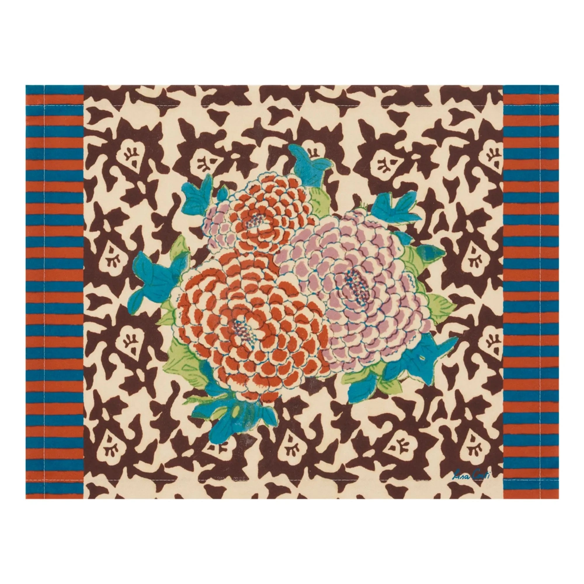 Lisa Corti - Arabesque Corolla American Placemat