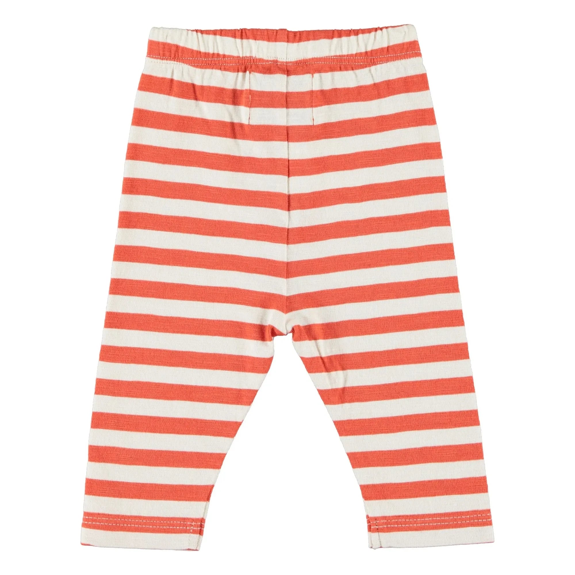 Piupiuchick - Striped Leggings | Orange
