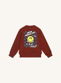 Tumble N'Dry - Harwich Organic Cotton Sweatshirt | Burgundy