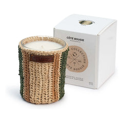 Côté Bougie - Raphia Maya Candle - Mint & Tea