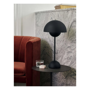 & Tradition - Flowerpot VP3 Table Lamp, Verner Panton, 1969 | Black