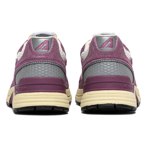 Autry - Basket Hyperway Low Bicolore Süet | Mor
