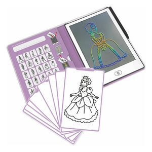 Kidywolf - Kidydraw Mini Drawing Board | Purple