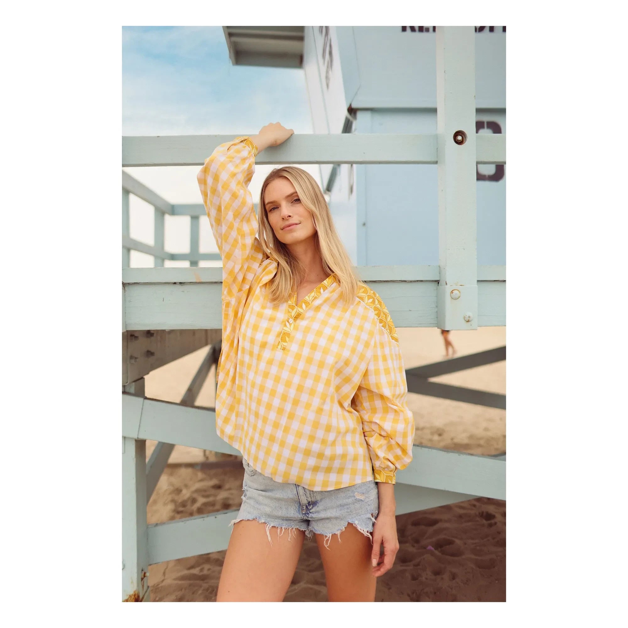 Paolina - Timeless Emilie blouse | Yellow