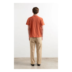 Edmmond Studios - Lush Cotton T-Shirt | Red Ochre