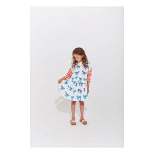 Wynken - Organic Cotton Knotted Skirt | Ecru