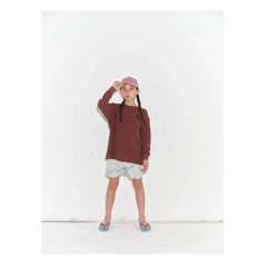 Main Story - Waffle Logo Organic Cotton T-Shirt | Chocolate