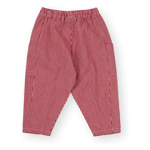 Goldie + Ace - Striped Pants | Red