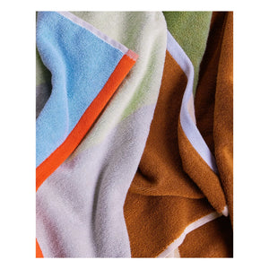 Hübsch - Towel Block | Brown