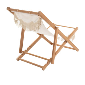 Business & Pleasure Co. - The Sling Premium Sun Lounger | White