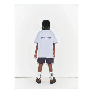 Main Story - Organic Cotton Polo Neck Sports T-Shirt | Light Blue