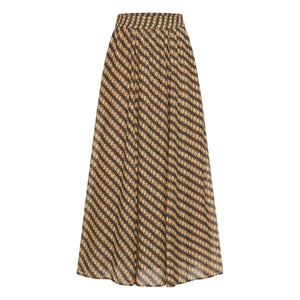By Bar - Ruby Organic Cotton Skirt | Brown