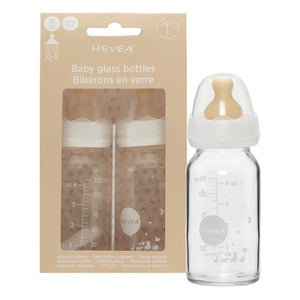 Hevea - Cam Bebek Biberonu 240 ml - 2'li Set