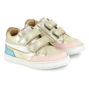 Pom d'Api - Backy Foam Sneakers | Gold