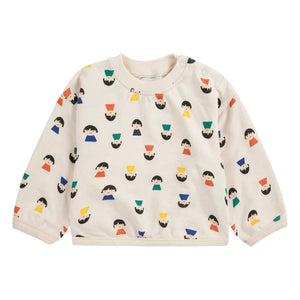 Bobo Choses - Pawn Sweat Organic Cotton | Ecru