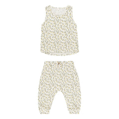 Rylee + Cru - Lemon Top and Pants Set | Ivory