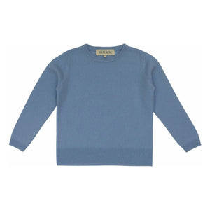Holmm - Billy Cashmere Sweater | Gray Blue