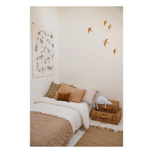 Rose in April - Georges Night Lamp | White