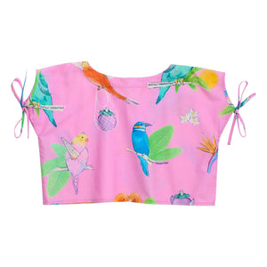 Maison Mangostan - Top Birds | Pink