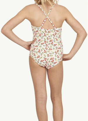 The Animals Observatory - Flower One-Piece Swimsuit | Ecru