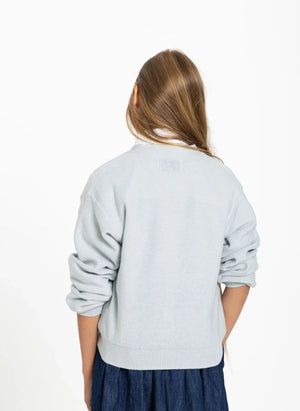 Smallable Kid - Alvi Glow Up Wool Cardigan | Light Blue